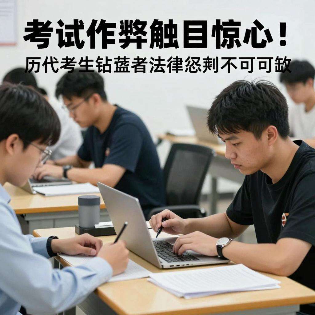 考试作弊触目惊心！历代考生钻营者法律惩戒不可或缺第一张图