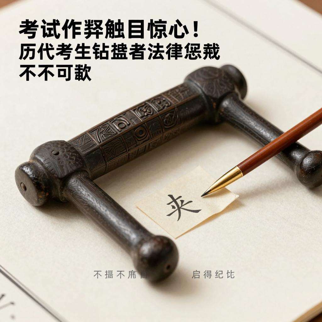 考试作弊触目惊心！历代考生钻营者法律惩戒不可或缺第二张图