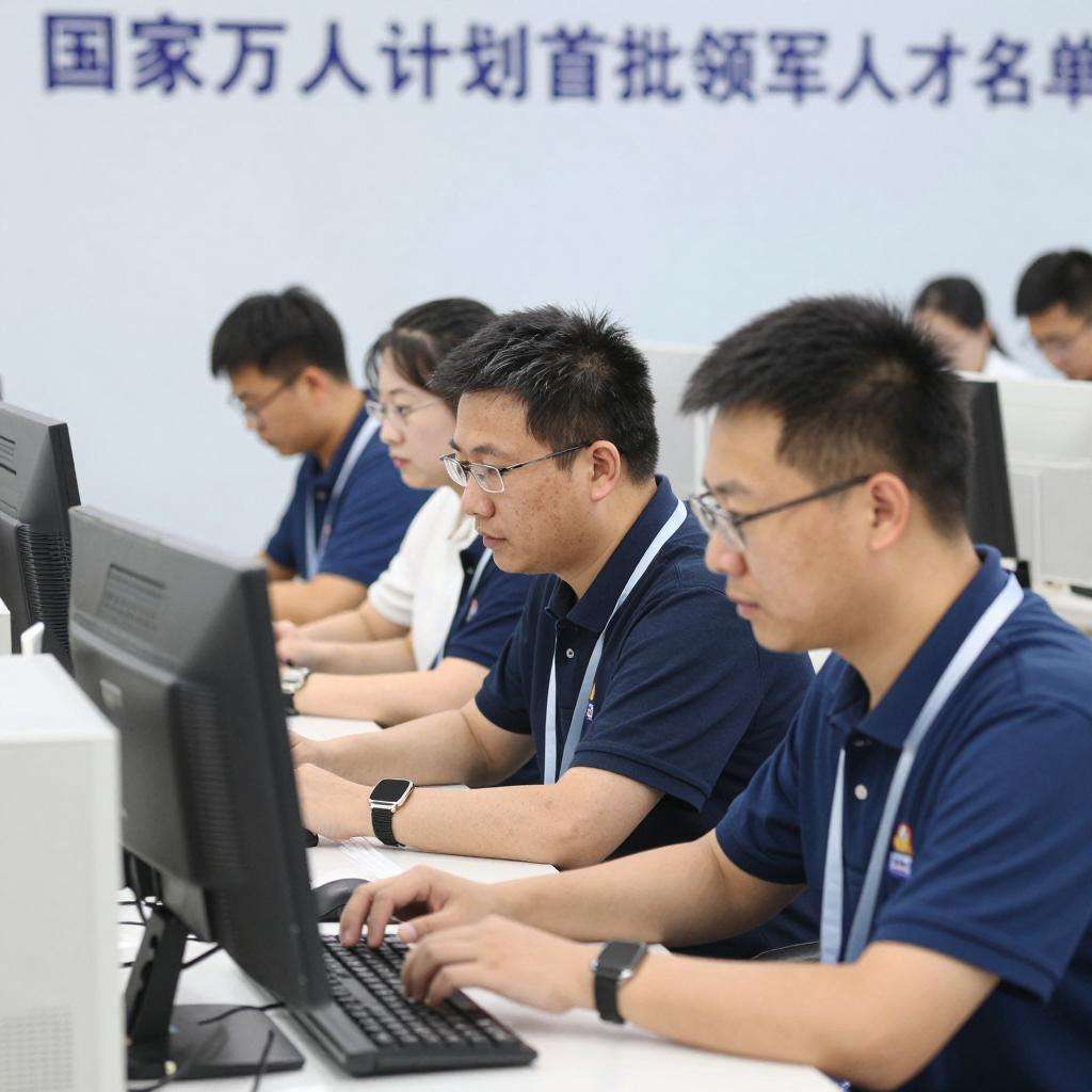 国家万人计划首批领军人才名单公布第一张图