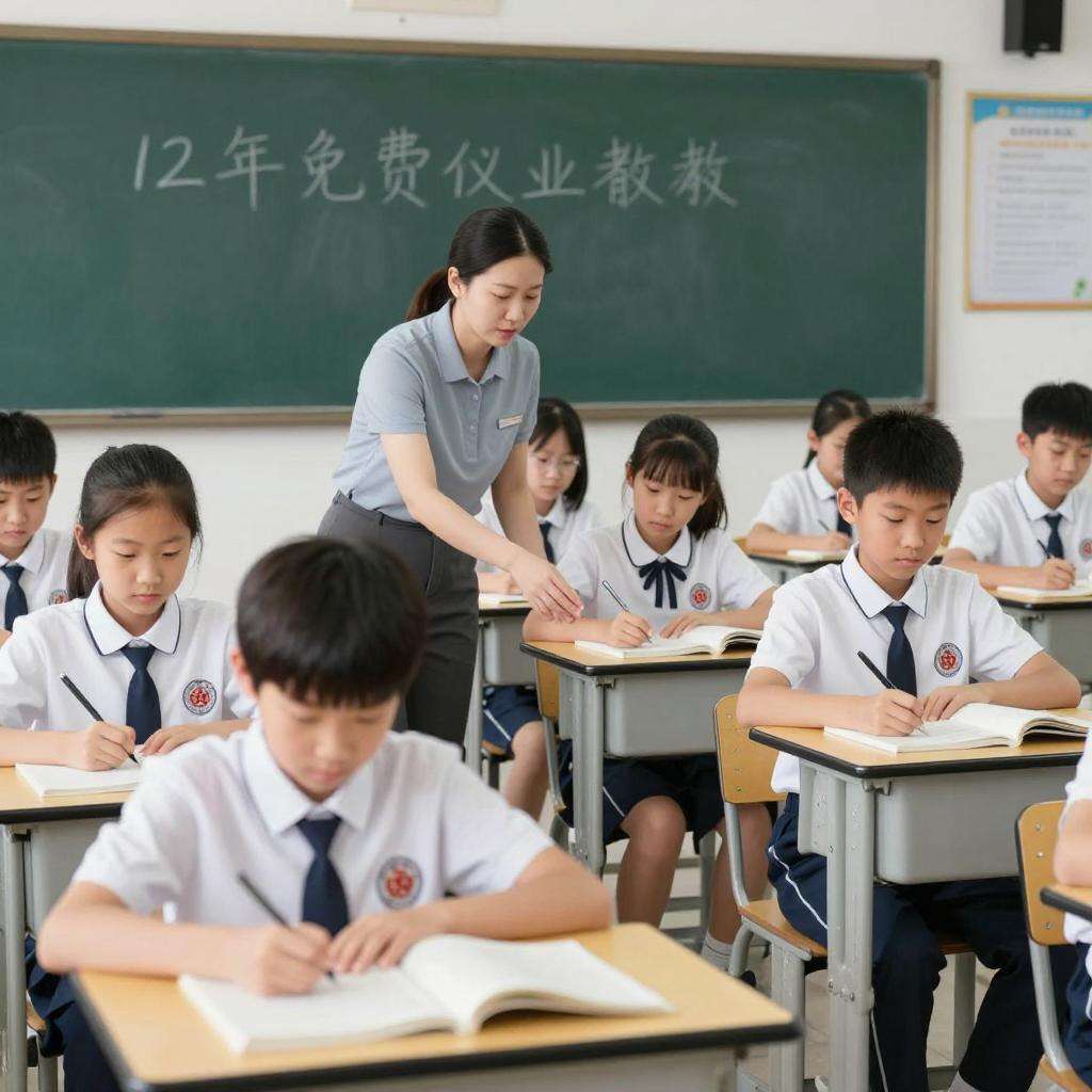 朝鲜全面推行12年免费义务教育制度第一张图