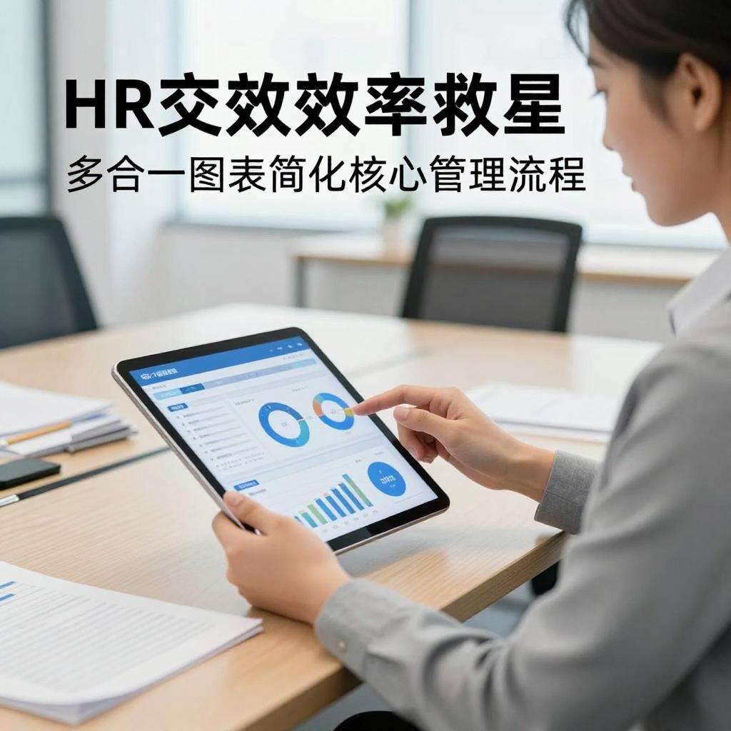 HR工作效率救星:多合一图表简化核心管理流程 HR工作效率救星:多合一图表简化核心管理流程第一张图