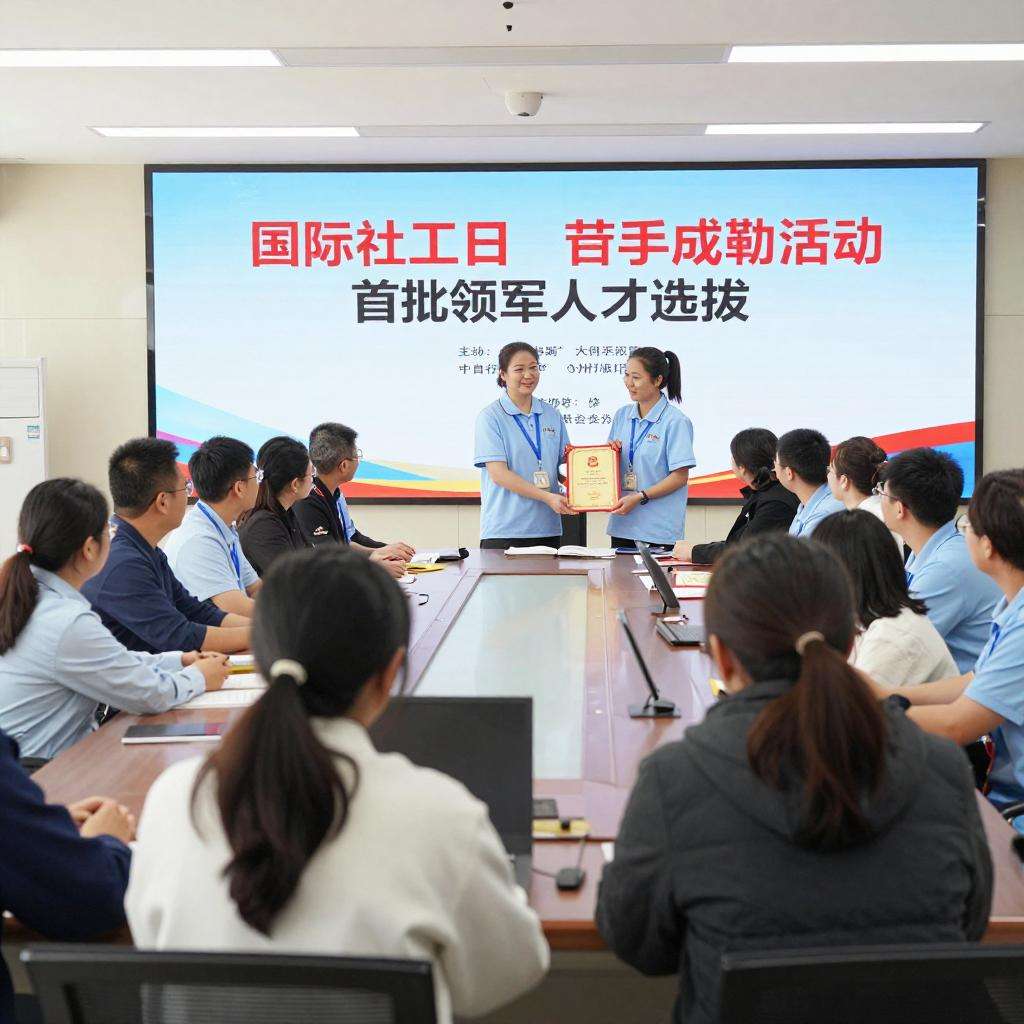 国际社工日主题宣传活动启动 首批领军人才选拔揭晓第一张图