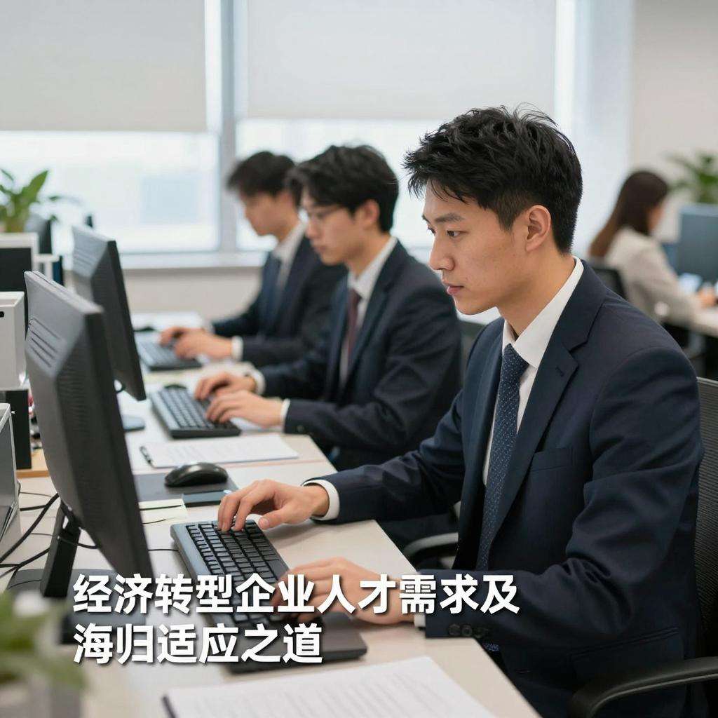 经济转型企业人才需求及海归适应之道第一张图