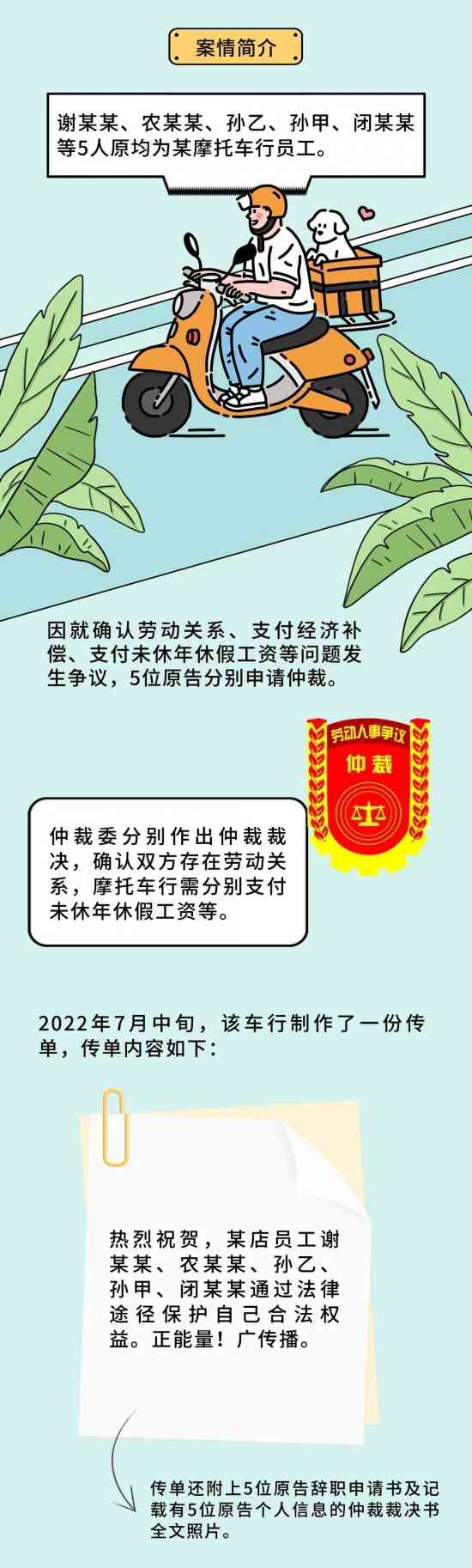 未休年假仲裁引争议 员工信息泄露遭曝光(图1) 未休年假仲裁引争议 员工信息泄露遭曝光(图1)