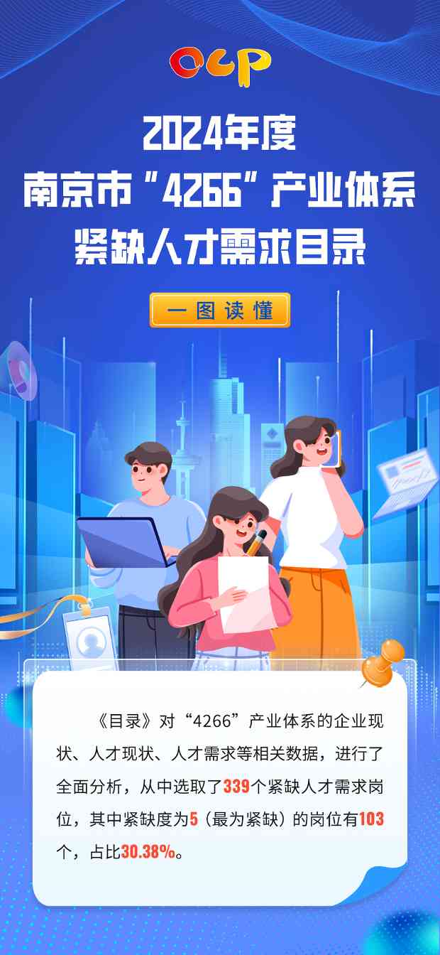 南京市紧缺人才需求目录发布，覆盖4266产业体系(图1)