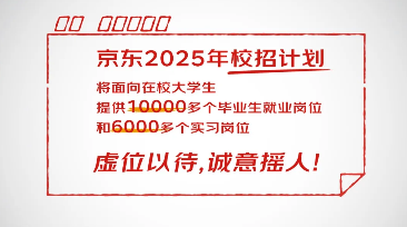 京东2025校招启动将提供1.6万个岗位(图2)