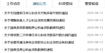 安徽阜阳迎来公积金政策大调整