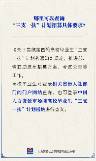 三支一扶计划招募要求查询渠道及政策规定详解(图1)