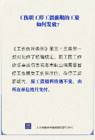 停工留薪期工资发放标准及规定详解(图1)