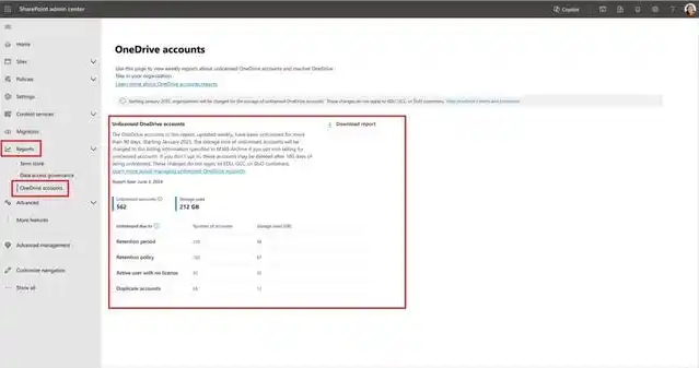 微软 OneDrive 新政