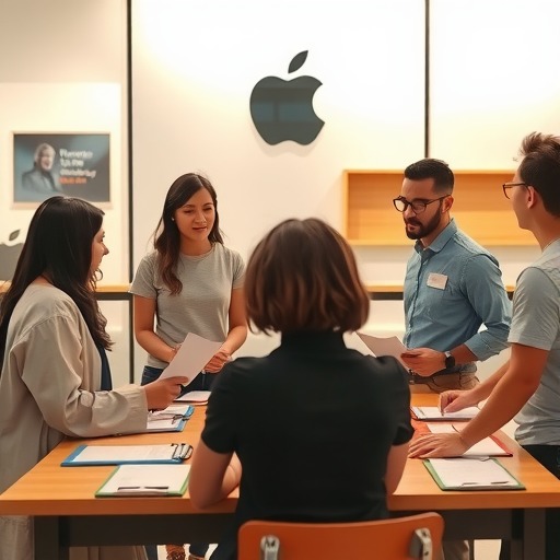 苹果马里兰零售店员工投票或罢工 争取加薪与福利(图1)