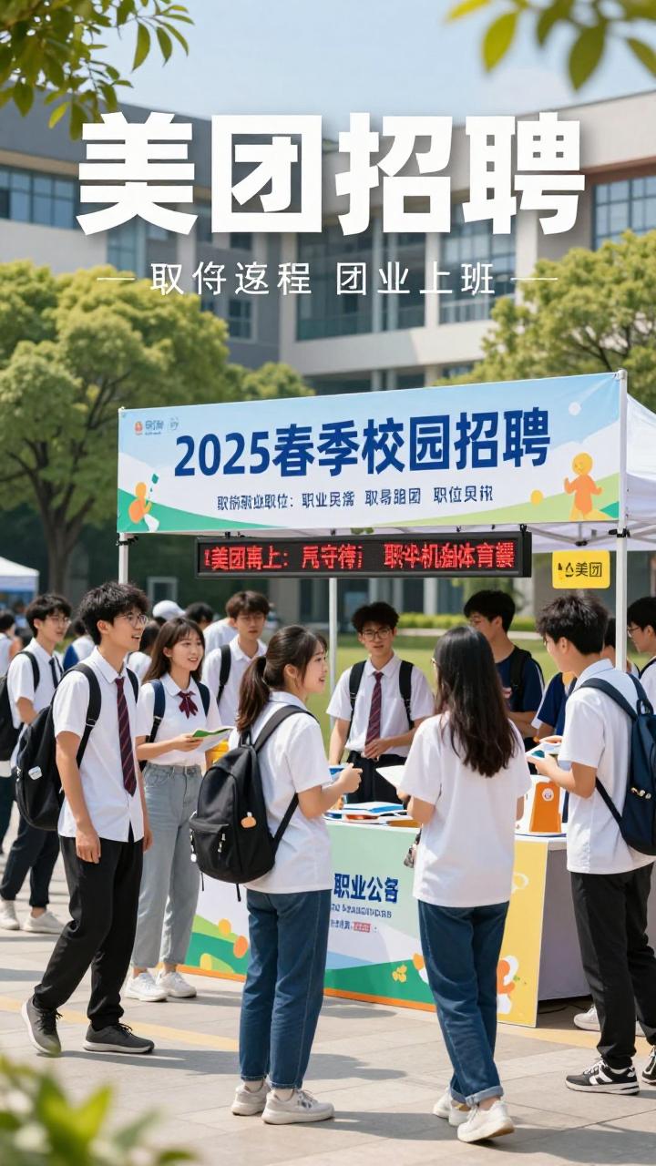 美团2025春季校招启动,5000岗位技术阵营占六成,海外机会扩招(图1) 美团2025春季校招启动,5000岗位技术阵营占六成,海外机会扩招(图1)