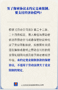 保密协议未约定竞业限制是否需支付经济补偿(图2)