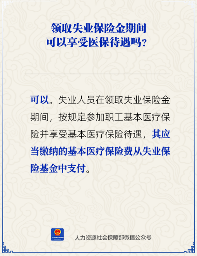 失业保险金期间能否享受医保待遇?详解政策(图2) 领取失业保险金期间可以享受医保待遇吗?
