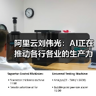 阿里云刘伟光：AI正在推动各行各业的生产力变革（图1）