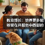 教育部长：培养更多能够留在并服务中西部的人才（图3）