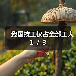 我国技工仅占全部工人１／３（图4）