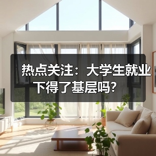 热点关注:大学生就业 下得了基层吗?(图2) 热点关注:大学生就业 下得了基层吗?(图2)