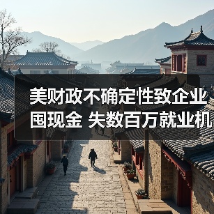 美财政不确定性致企业囤现金 失数百万就业机会(图1) 美财政不确定性致企业囤现金 失数百万就业机会(图1)