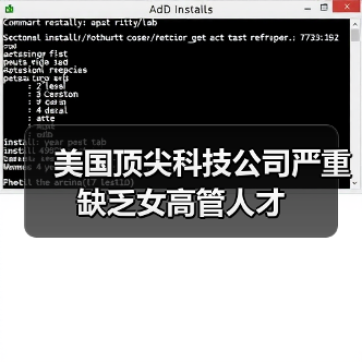 美国顶尖科技公司严重缺乏女高管人才(图3) 美国顶尖科技公司严重缺乏女高管人才(图3)