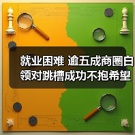 就业困难 逾五成商圈白领对跳槽成功不抱希望(图2) 就业困难 逾五成商圈白领对跳槽成功不抱希望(图2)