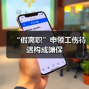 “假离职”申领工伤待遇构成骗保(图3) “假离职”申领工伤待遇构成骗保(图3)