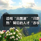 透视“出国潮”“归国热”背后的人才“赤字”(图1) 透视“出国潮”“归国热”背后的人才“赤字”(图1)