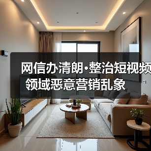 网信办清朗·整治短视频领域恶意营销乱象(图1) 网信办清朗·整治短视频领域恶意营销乱象(图1)