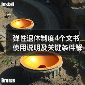 弹性退休制度4个文书使用说明及关键条件解析(图1) 弹性退休制度4个文书使用说明及关键条件解析(图1)