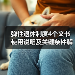 弹性退休制度4个文书使用说明及关键条件解析(图2) 弹性退休制度4个文书使用说明及关键条件解析(图2)