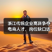 浙江传统企业高薪争夺电商人才,岗位缺口达百万(图4) 浙江传统企业高薪争夺电商人才,岗位缺口达百万(图4)