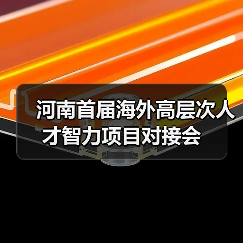 河南首届海外高层次人才智力项目对接会(图2) 河南首届海外高层次人才智力项目对接会(图2)