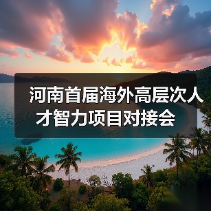 河南首届海外高层次人才智力项目对接会(图4) 河南首届海外高层次人才智力项目对接会(图4)