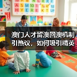 澳门人才留澳回澳机制引热议,如何吸引精英?(图4) 澳门人才留澳回澳机制引热议,如何吸引精英?(图4)