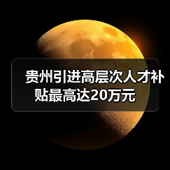 贵州引进高层次人才补贴最高达20万元(图4) 贵州引进高层次人才补贴最高达20万元(图4)