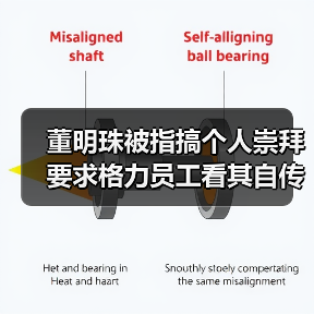 董明珠被指搞个人崇拜 要求格力员工看其自传(图1) 董明珠被指搞个人崇拜 要求格力员工看其自传(图1)