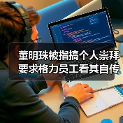 董明珠被指搞个人崇拜 要求格力员工看其自传(图4) 董明珠被指搞个人崇拜 要求格力员工看其自传(图4)