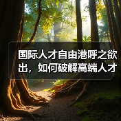 国际人才自由港呼之欲出,如何破解高端人才引进难题?(图4) 国际人才自由港呼之欲出,如何破解高端人才引进难题?(图4)