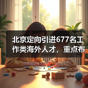 北京定向引进677名工作类海外人才，重点布局哪些新兴行业？（图2）