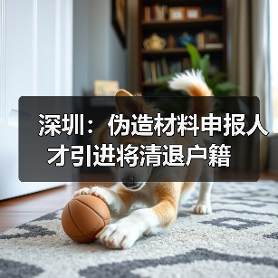 深圳：伪造材料申报人才引进将清退户籍（图4）