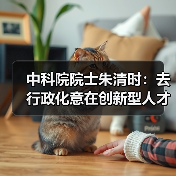 中科院院士朱清时:去行政化意在创新型人才得以涌流(图4) 中科院院士朱清时:去行政化意在创新型人才得以涌流(图4)