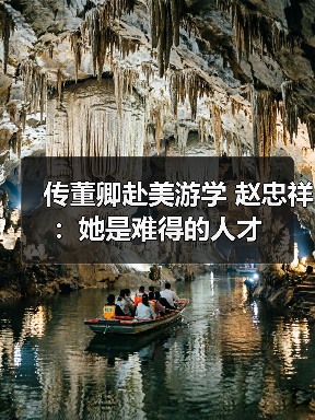 传董卿赴美游学 赵忠祥：她是难得的人才（图2）