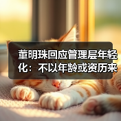 董明珠回应管理层年轻化:不以年龄或资历来衡量人才(图2) 董明珠回应管理层年轻化:不以年龄或资历来衡量人才(图2)