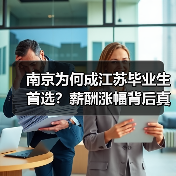 南京为何成江苏毕业生首选？薪酬涨幅背后真相（图1）