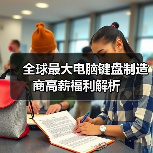 全球最大电脑键盘制造商高薪福利解析(图4) 全球最大电脑键盘制造商高薪福利解析(图4)