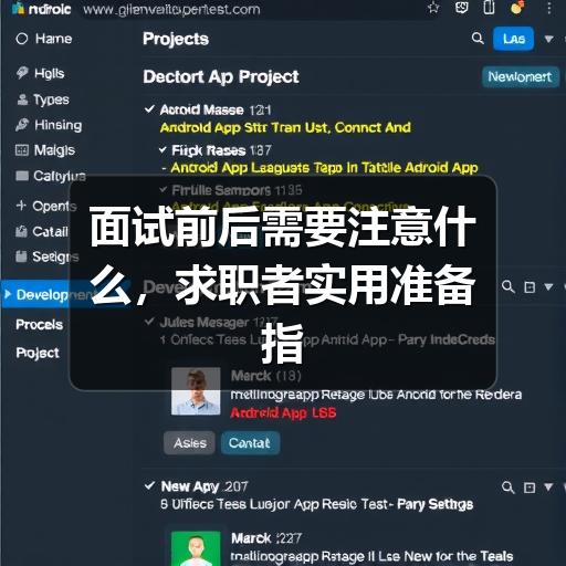 面试前后需要注意什么,求职者实用准备指南(图2) 面试前后需要注意什么,求职者实用准备指南