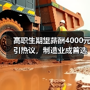 高职生期望薪酬4000元引热议,制造业成首选?(图3) 高职生期望薪酬4000元引热议,制造业成首选?(图3)