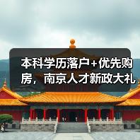 本科学历落户+优先购房,南京人才新政大礼包!(图3) 本科学历落户+优先购房,南京人才新政大礼包!(图3)