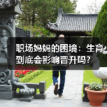 职场妈妈的困境:生育到底会影响晋升吗?(图2) 职场妈妈的困境:生育到底会影响晋升吗?(图2)