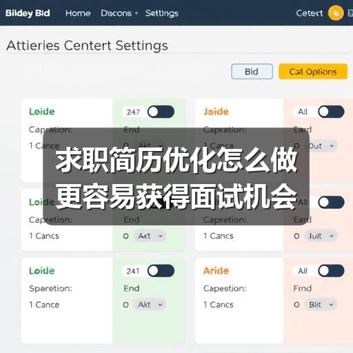 求职简历优化怎么做更容易获得面试机会(图3) 求职简历优化怎么做更容易获得面试机会